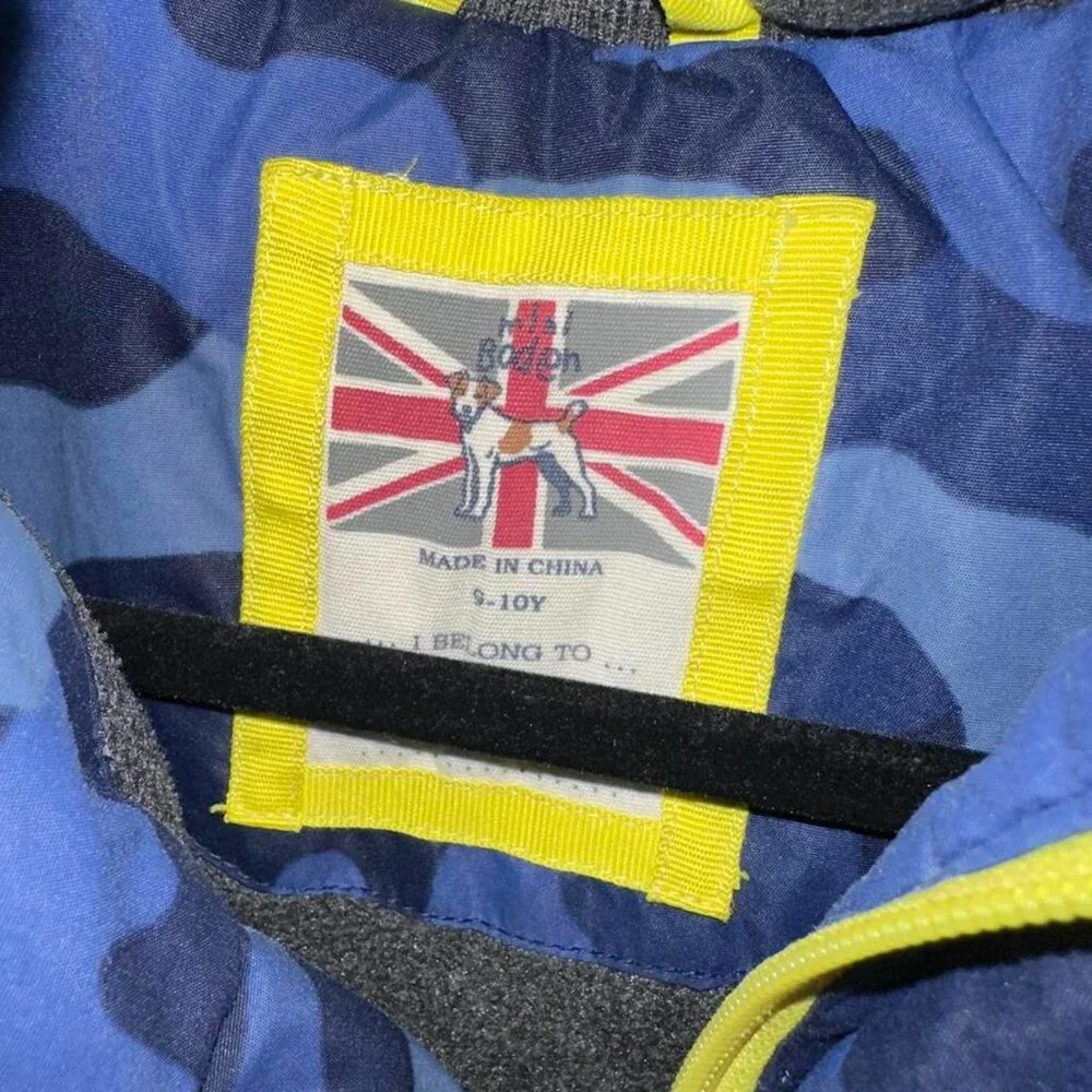 Mini Boden Camo Ski Jacket Age 9/10
